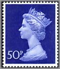 50p blue